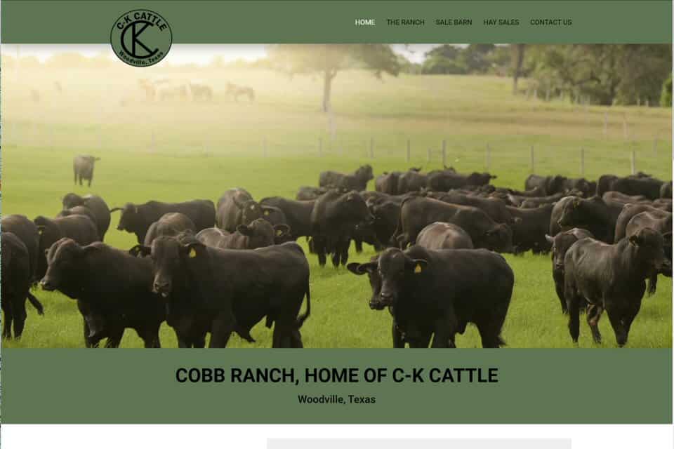 Cobb Ranch, Home of C-K Cattle by Northtex Construction