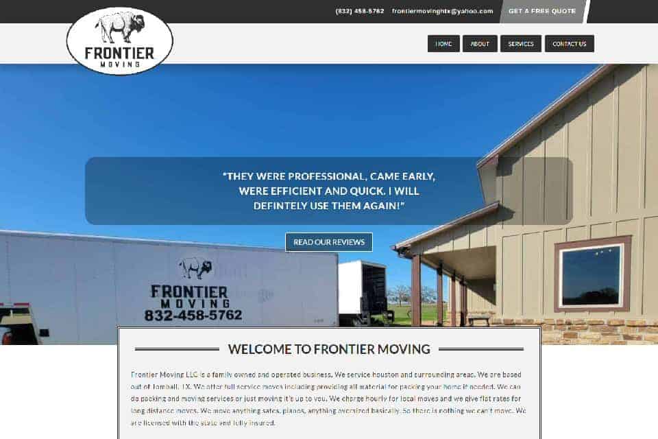 Frontier Moving by Northtex Construction