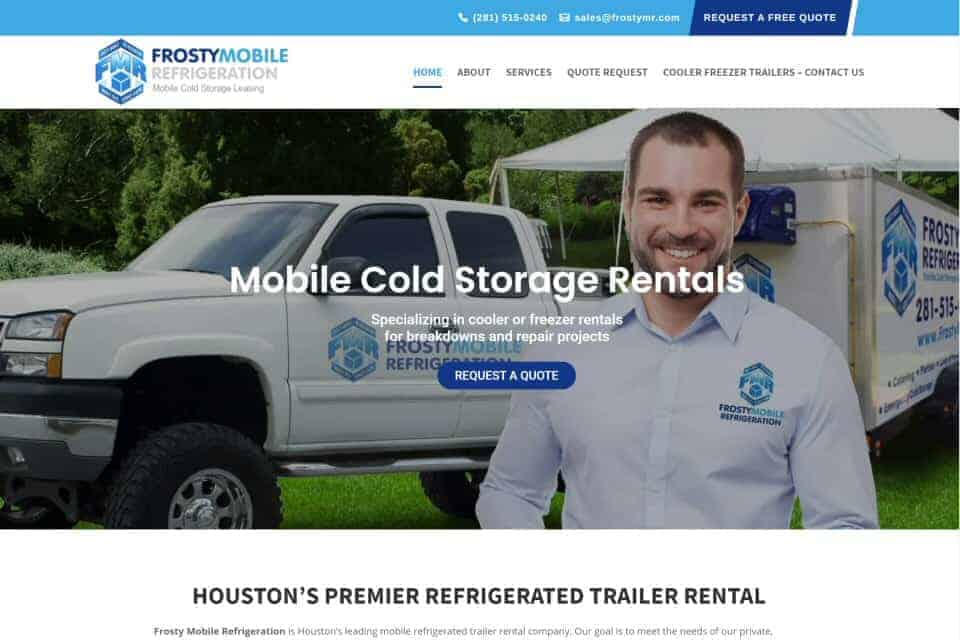 Frosty Mobile Refrigeration by Northtex Construction